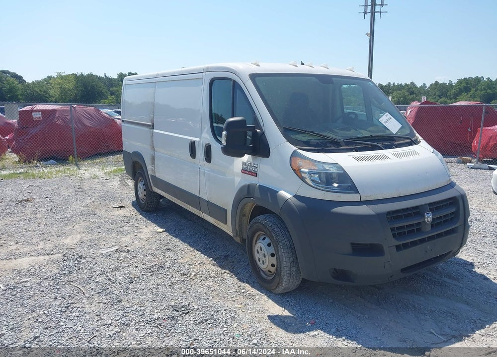 2018 RAM PROMASTER 1500 LOW ROOF 136 WB VIN: 3C6TRVAG3JE155685