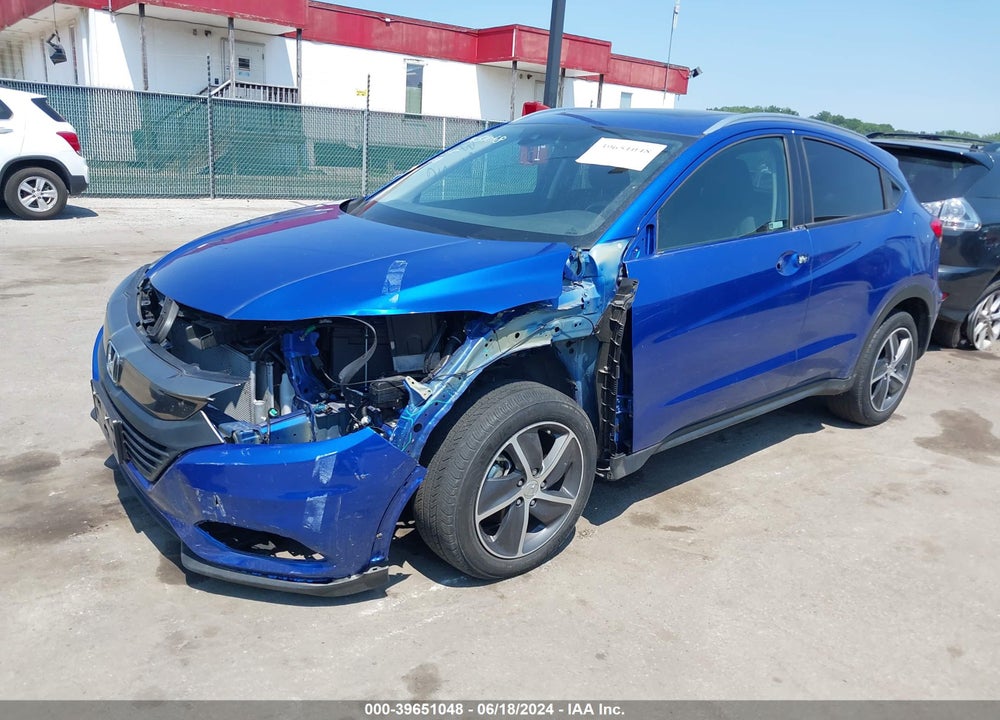 2022 HONDA HR-V AWD EX VIN: 3CZRU6H53NM751803