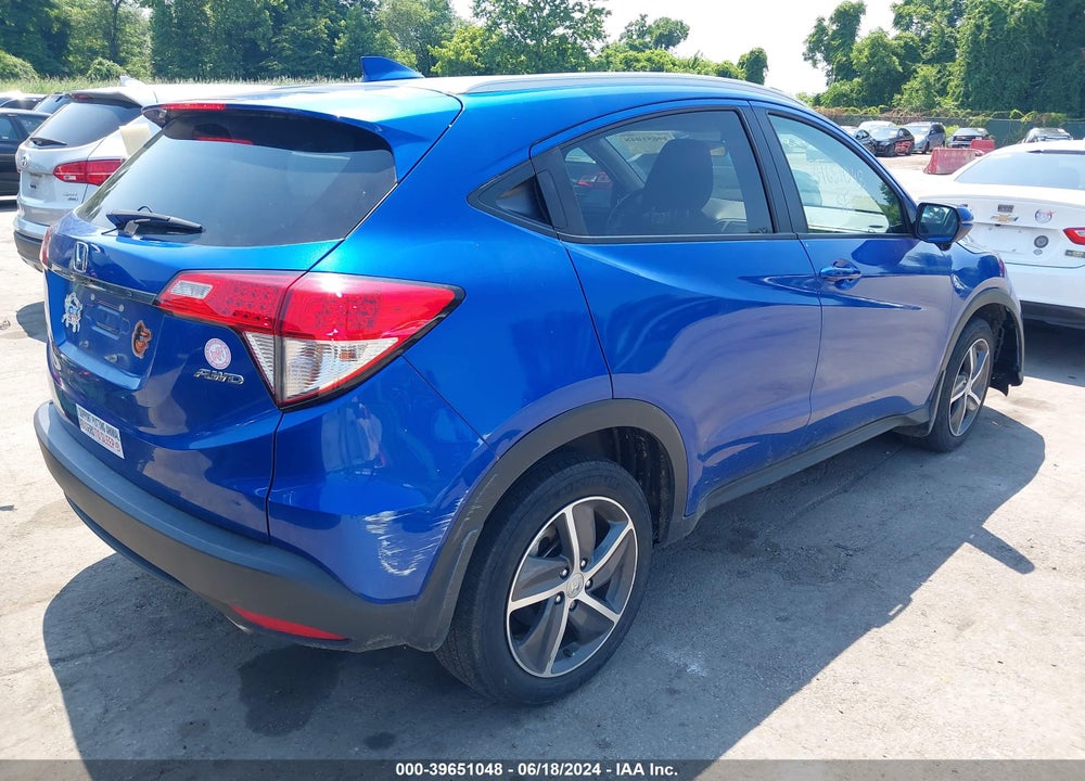 2022 HONDA HR-V AWD EX VIN: 3CZRU6H53NM751803