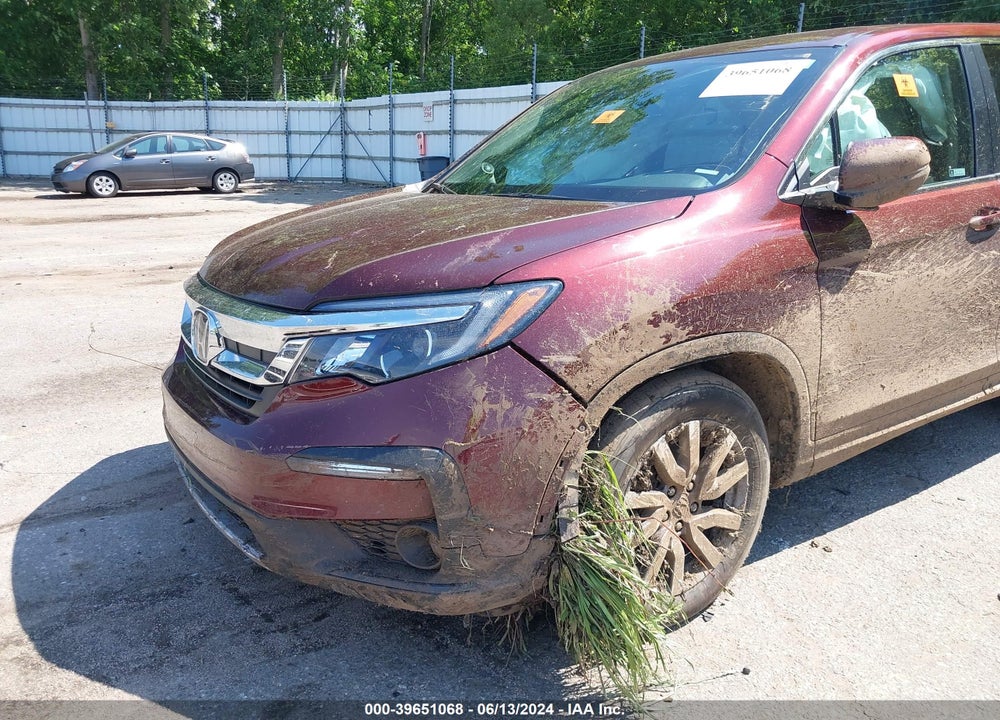 2019 HONDA PILOT EX-L VIN: 5FNYF6H52KB077235