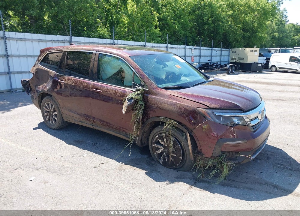 2019 HONDA PILOT EX-L VIN: 5FNYF6H52KB077235