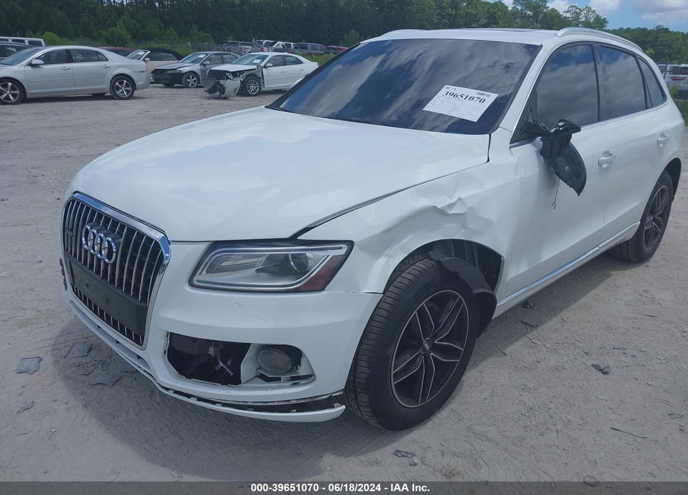 2015 AUDI Q5 2.0T PREMIUM VIN: WA1CFAFP5FA113428