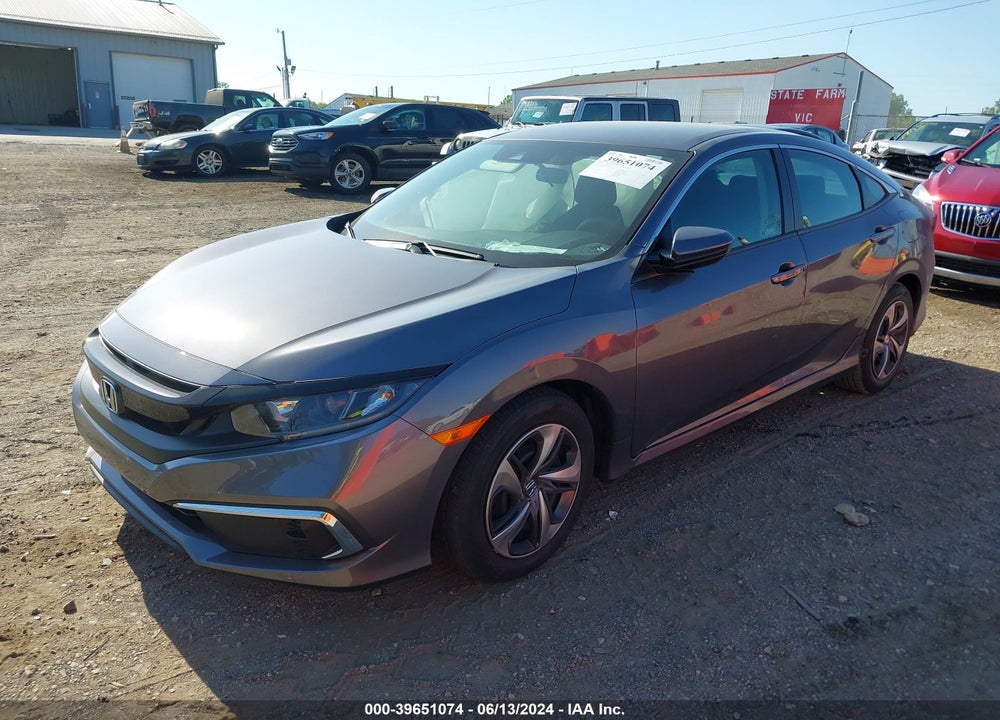 2021 HONDA CIVIC LX VIN: 2HGFC2F68MH507644