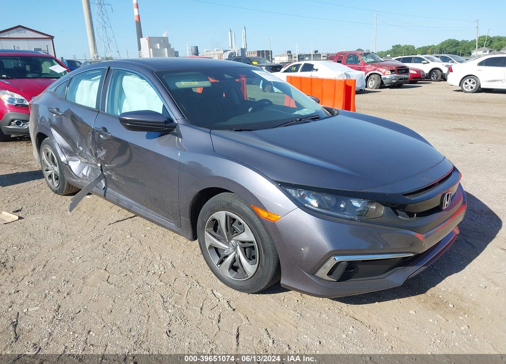 2021 HONDA CIVIC LX VIN: 2HGFC2F68MH507644