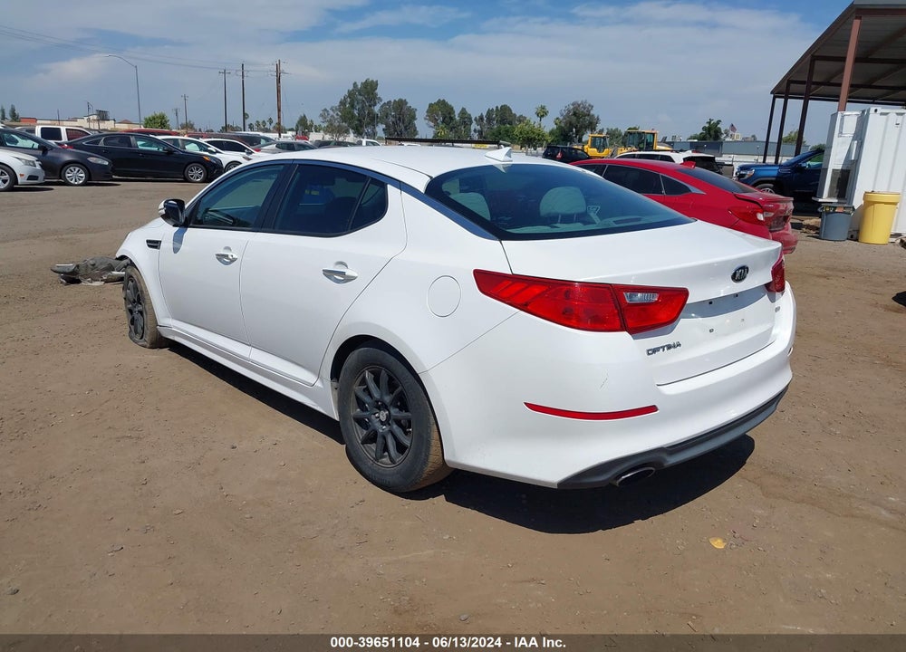 2015 KIA OPTIMA LX VIN: KNAGM4A78F5563117