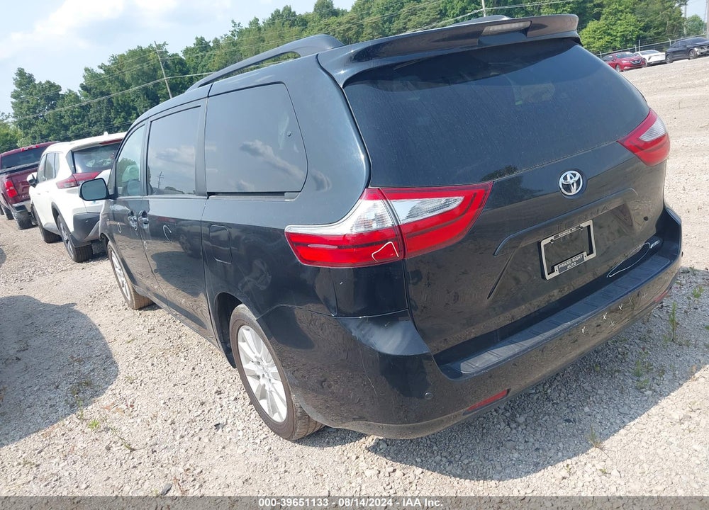2017 TOYOTA SIENNA XLE 7 PASSENGER VIN: 5TDDZ3DC1HS179011