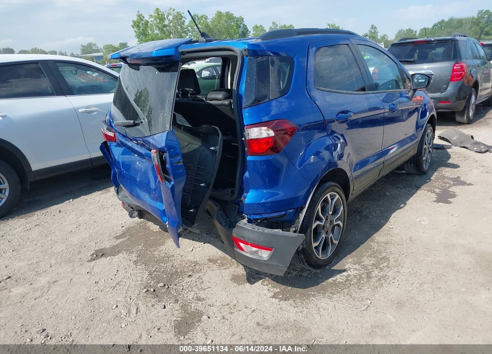 2020 FORD ECOSPORT SES VIN: MAJ6S3JL3LC337799