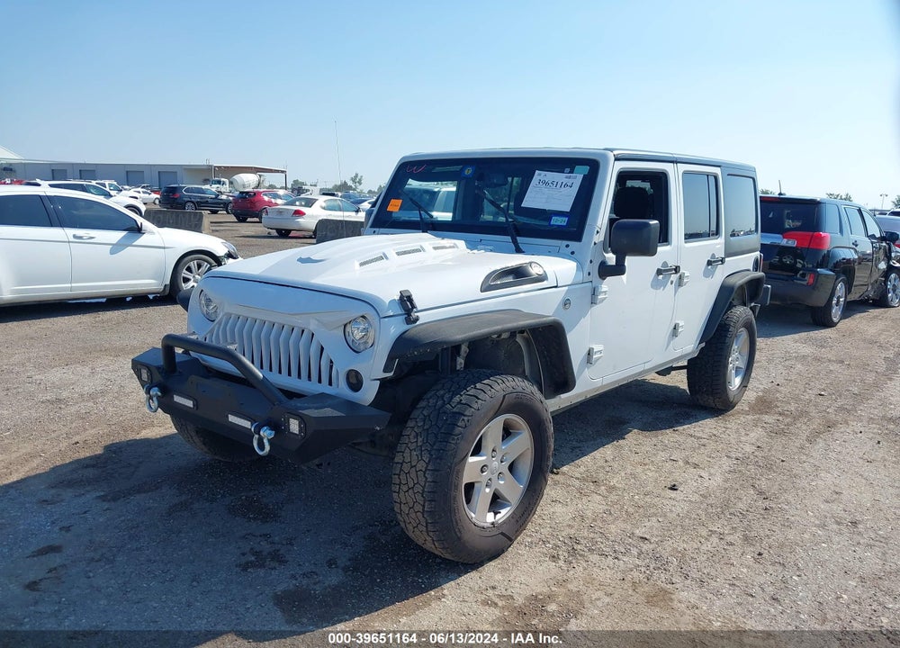 2017 JEEP WRANGLER UNLIMITED SPORT 4X4 VIN: 1C4BJWDG0HL579033