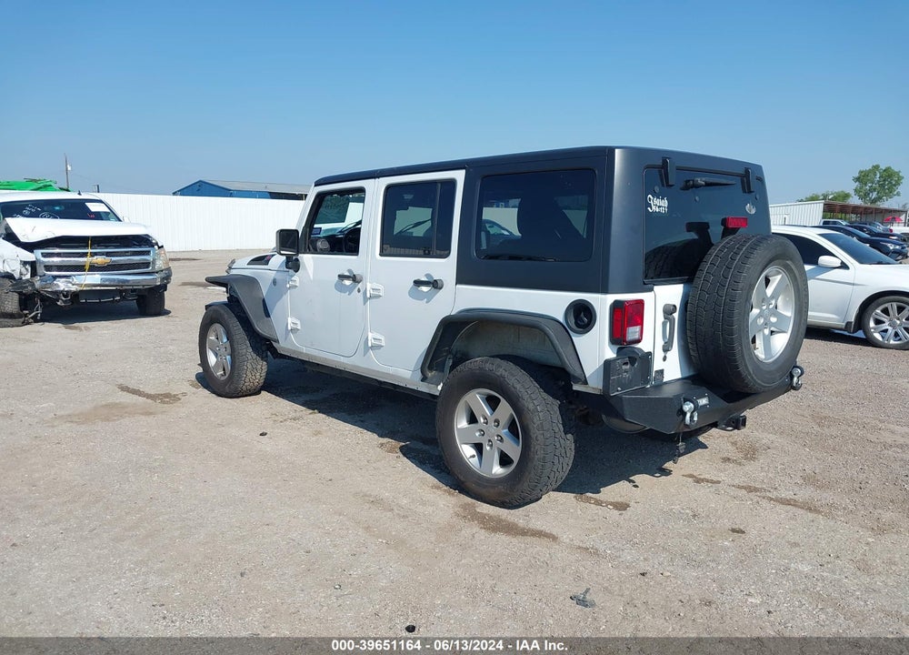 2017 JEEP WRANGLER UNLIMITED SPORT 4X4 VIN: 1C4BJWDG0HL579033