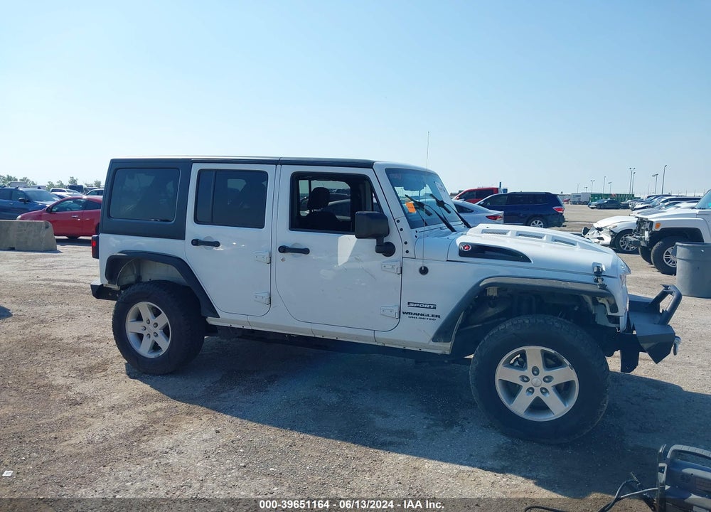 2017 JEEP WRANGLER UNLIMITED SPORT 4X4 VIN: 1C4BJWDG0HL579033