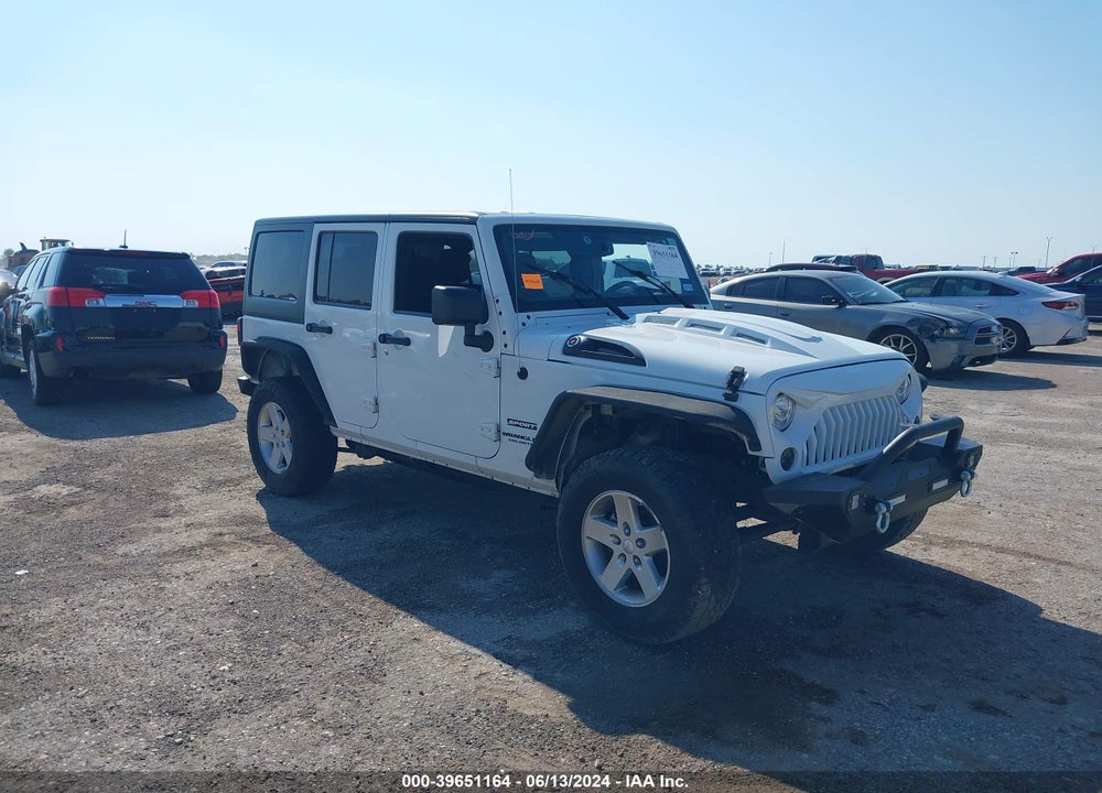 2017 JEEP WRANGLER UNLIMITED SPORT 4X4 VIN: 1C4BJWDG0HL579033