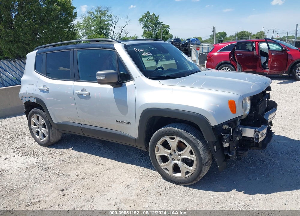 2019 JEEP RENEGADE LIMITED 4X4 VIN: ZACNJBD19KPJ90926