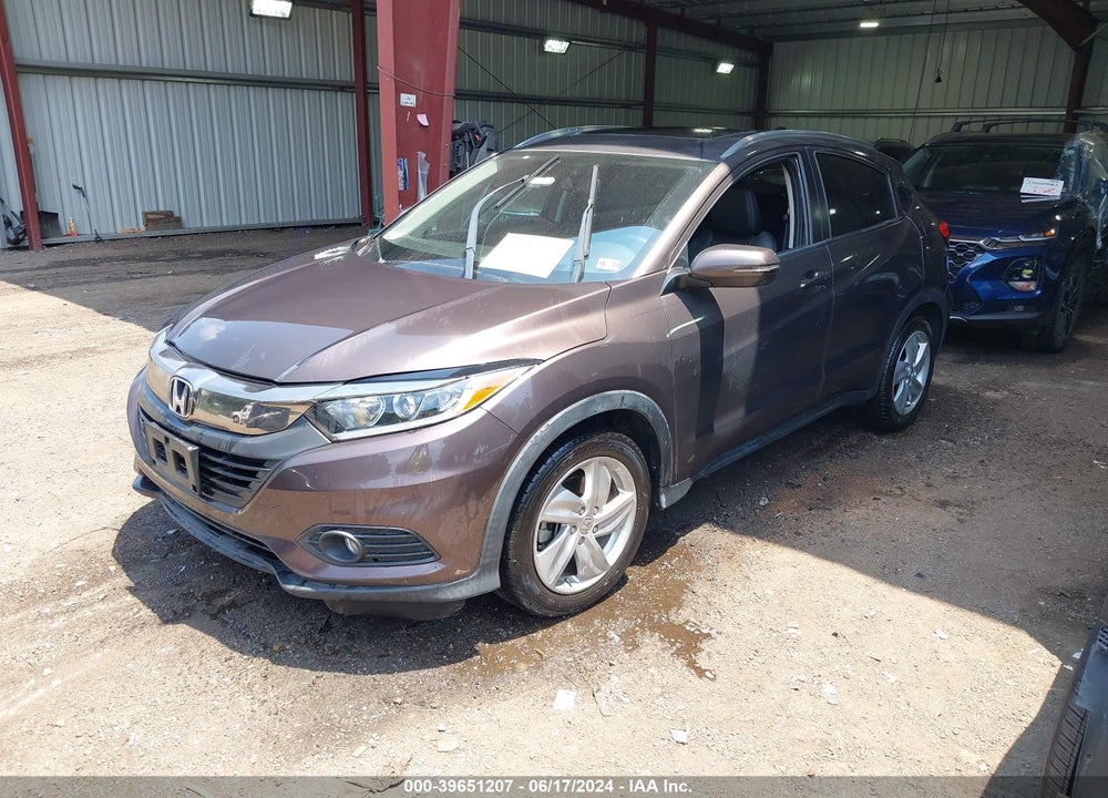 2019 HONDA HR-V EX-L VIN: 3CZRU5H74KM713276