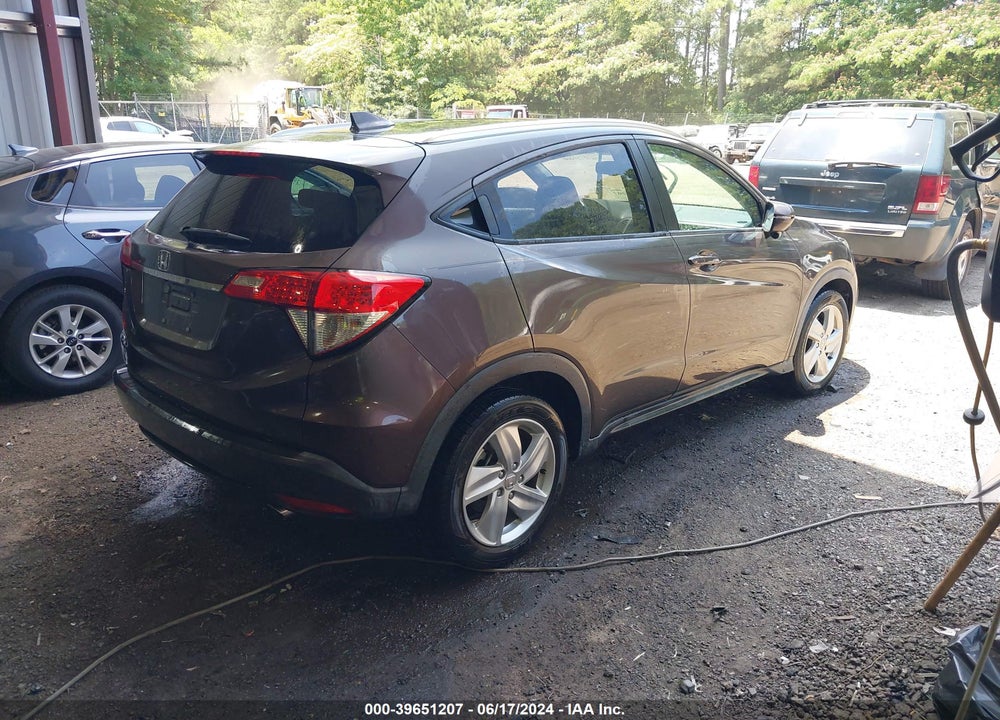2019 HONDA HR-V EX-L VIN: 3CZRU5H74KM713276