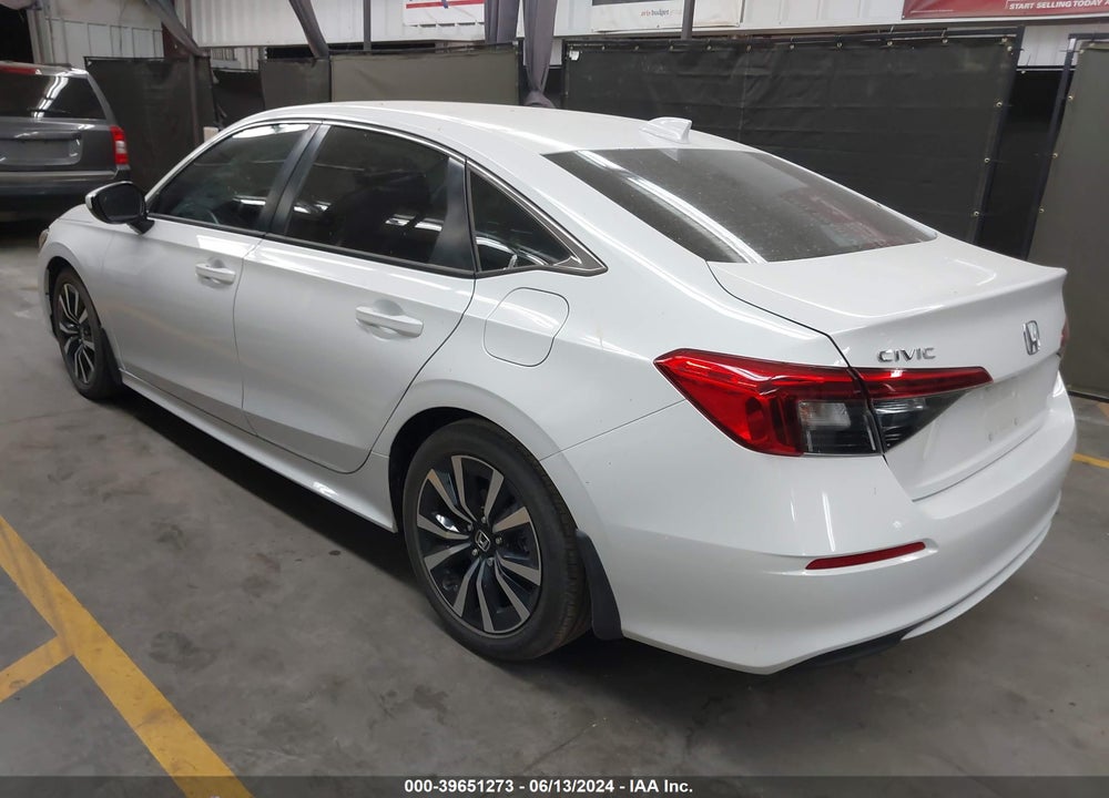 2022 HONDA CIVIC EX VIN: 2HGFE1F79NH319746