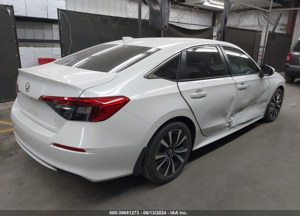 2022 HONDA CIVIC EX VIN: 2HGFE1F79NH319746