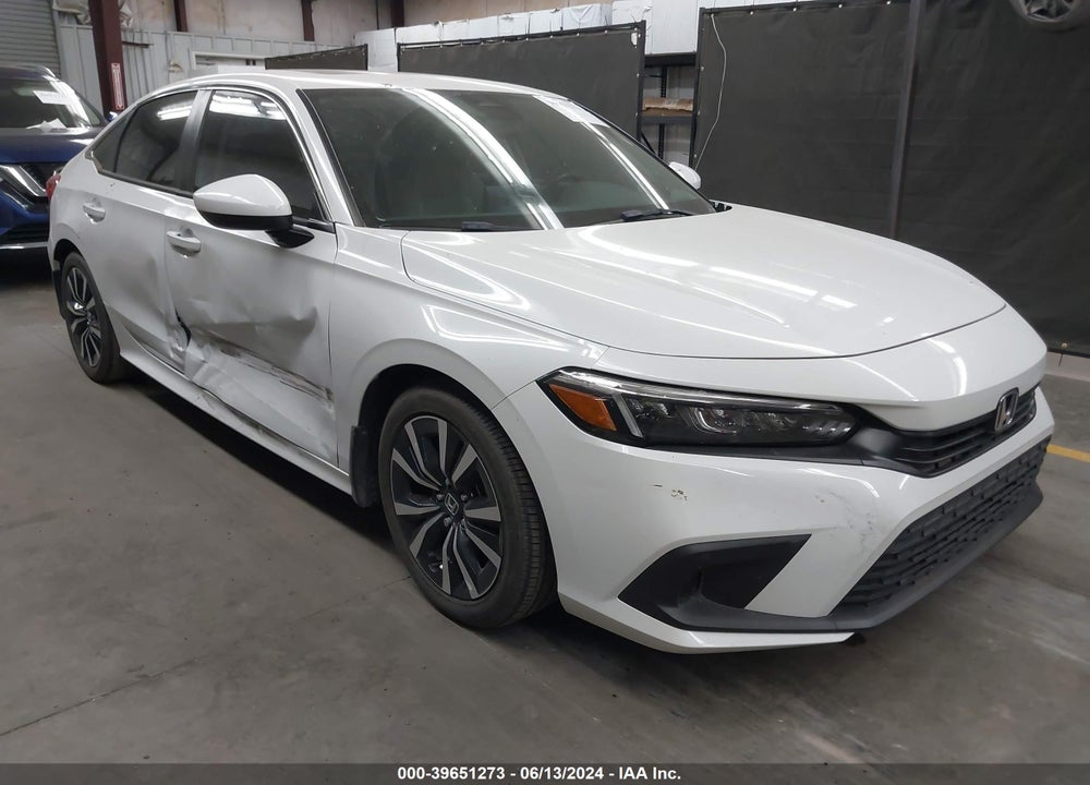 2022 HONDA CIVIC EX VIN: 2HGFE1F79NH319746