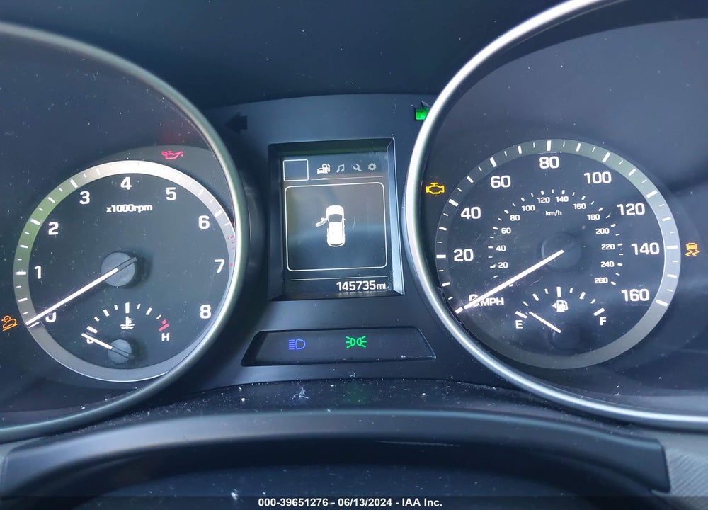 2017 HYUNDAI SANTA FE SE VIN: KM8SM4HFXHU213681