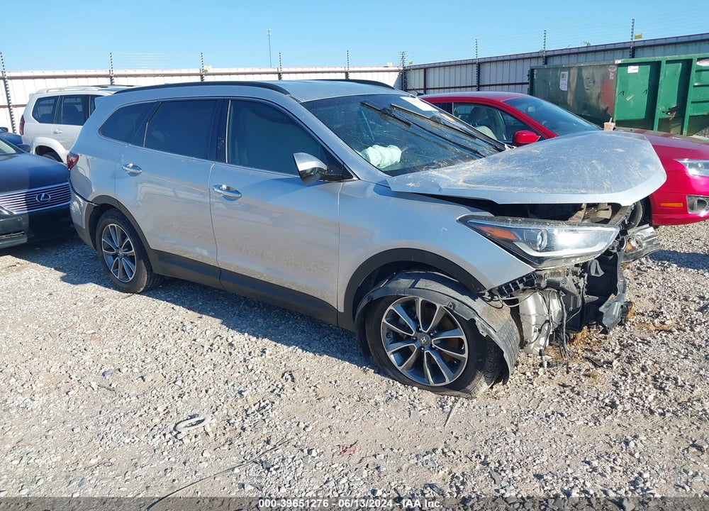 2017 HYUNDAI SANTA FE SE VIN: KM8SM4HFXHU213681