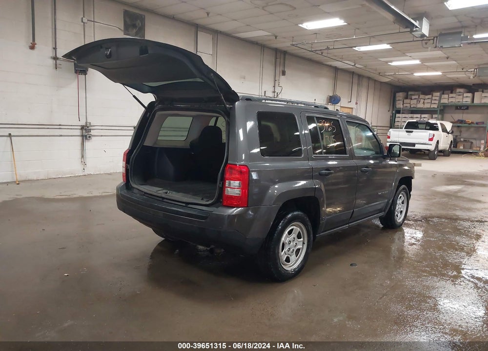 2017 JEEP PATRIOT SPORT FWD VIN: 1C4NJPBA0HD134884