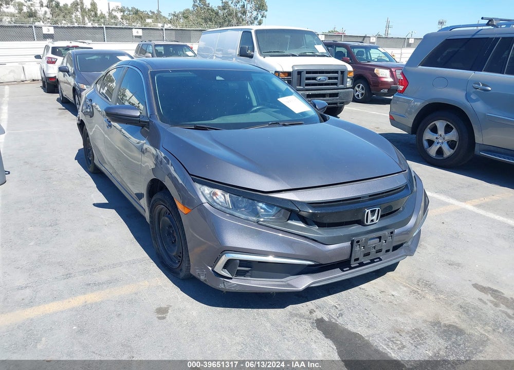 2019 HONDA CIVIC LX VIN: 2HGFC2F6XKH584545