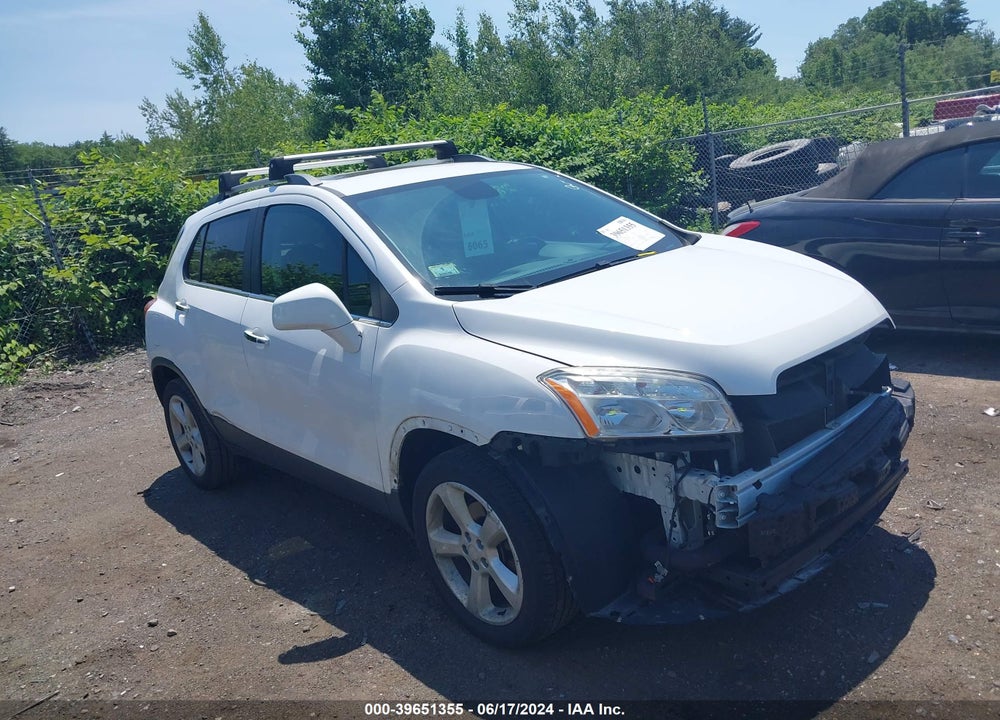 2016 CHEVROLET TRAX LTZ VIN: 3GNCJRSB1GL258920