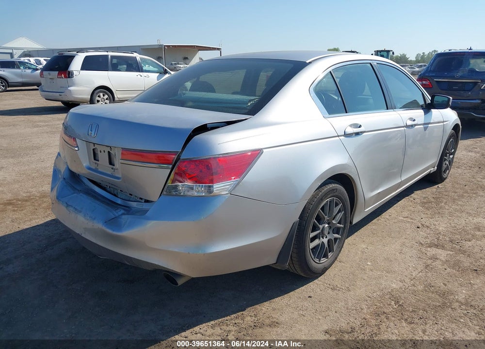 2011 HONDA ACCORD 2.4 LX VIN: 1HGCP2F3XBA124491