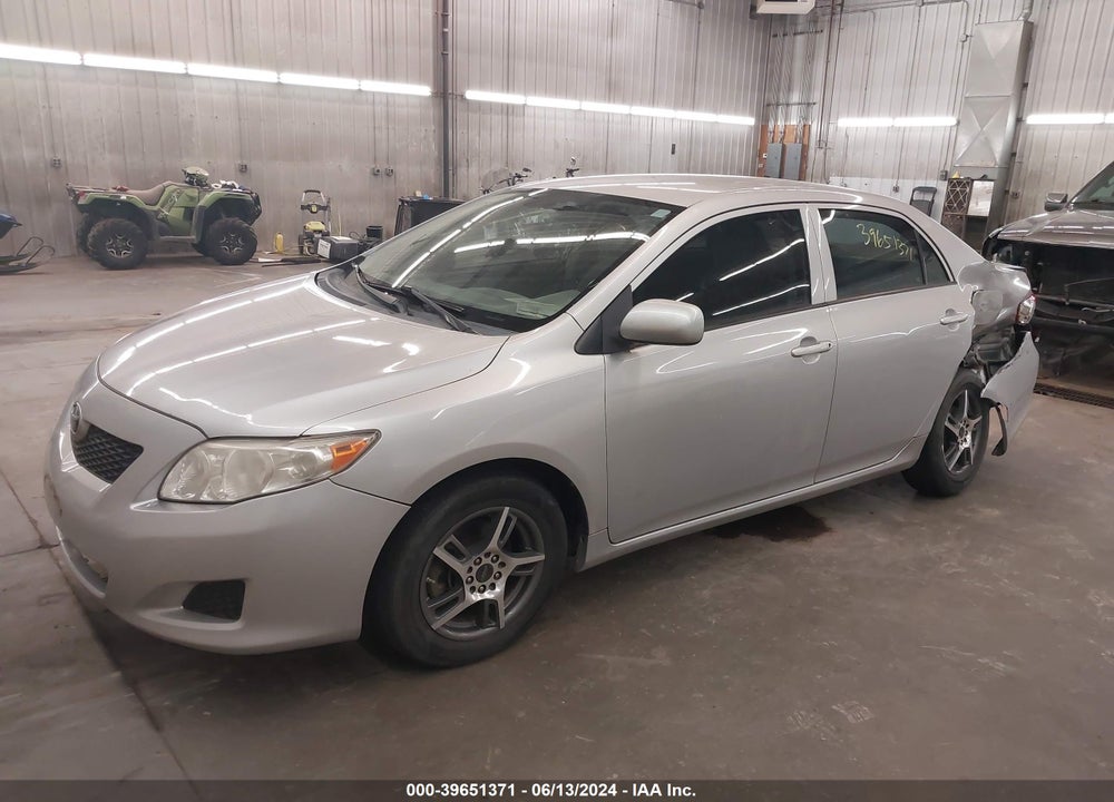 2010 TOYOTA COROLLA LE VIN: 1NXBU4EE2AZ311590