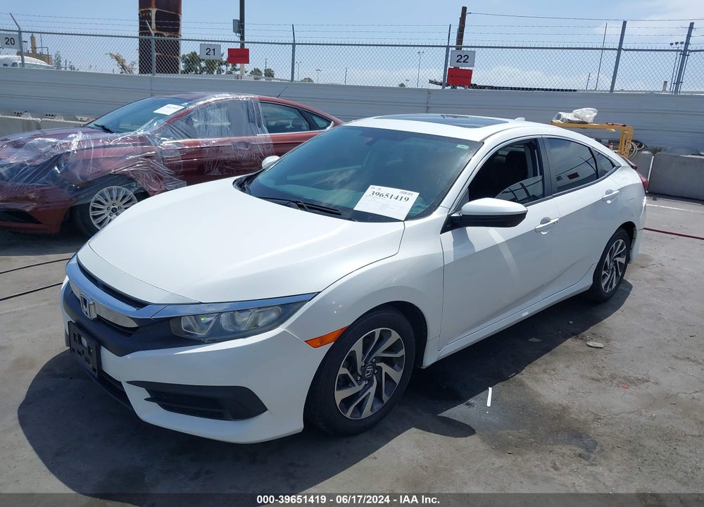 2017 HONDA CIVIC EX VIN: 19XFC2F7XHE207449