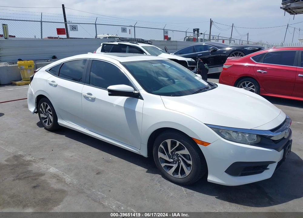 2017 HONDA CIVIC EX VIN: 19XFC2F7XHE207449