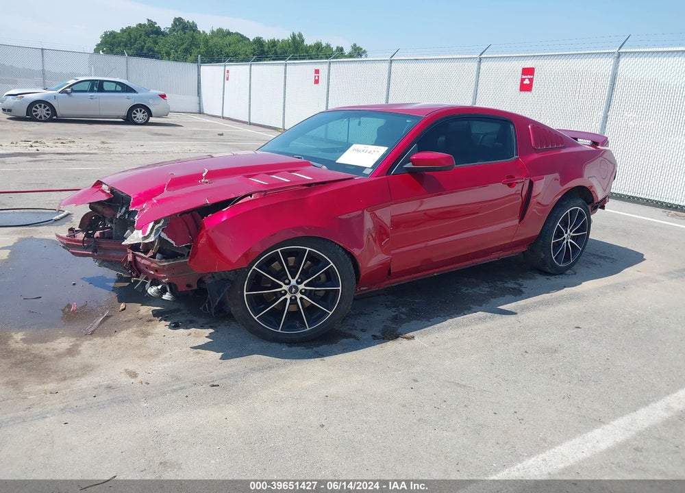 2011 FORD MUSTANG GT PREMIUM VIN: 1ZVBP8CF1B5135400