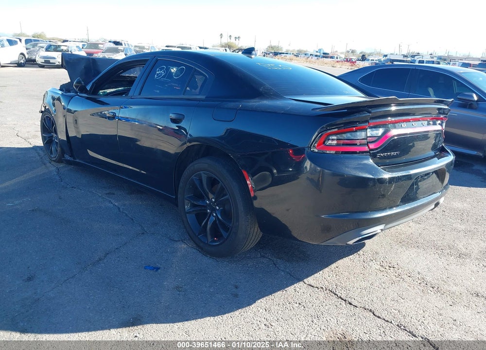 2016 DODGE CHARGER SXT VIN: 2C3CDXHG7GH187937