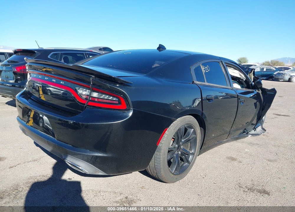 2016 DODGE CHARGER SXT VIN: 2C3CDXHG7GH187937