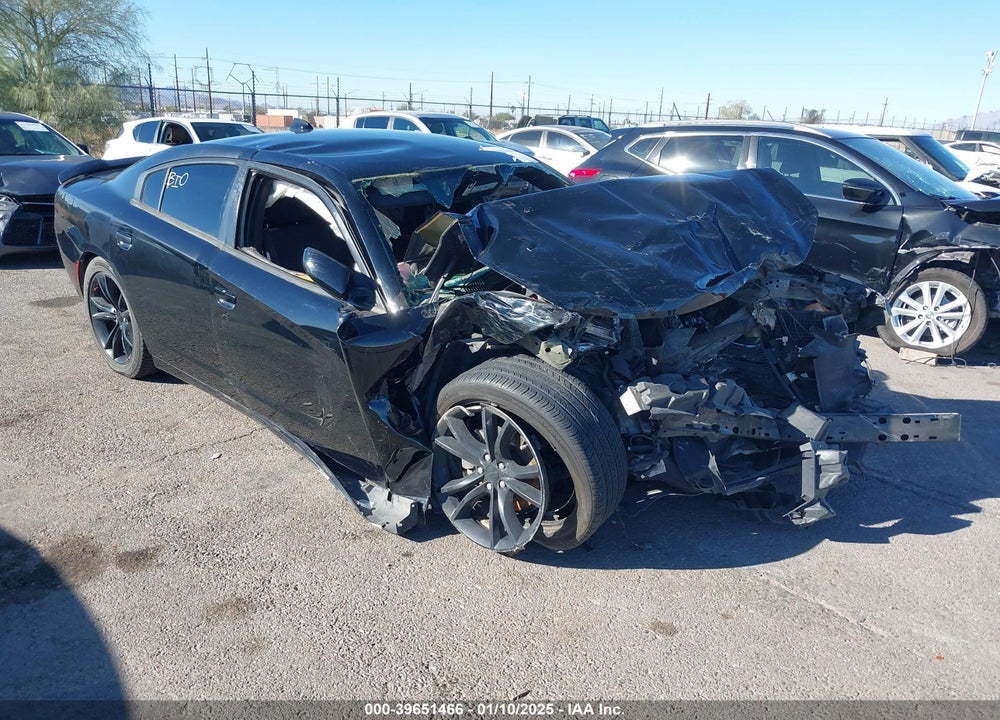 2016 DODGE CHARGER SXT VIN: 2C3CDXHG7GH187937