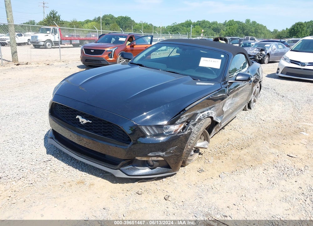 2017 FORD MUSTANG V6 VIN: 1FATP8EM5H5281042