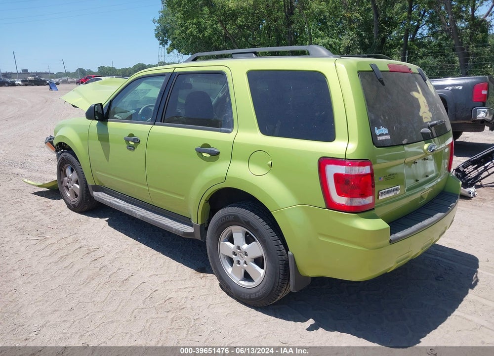 2011 FORD ESCAPE XLT VIN: 1FMCU0D70BKC70793