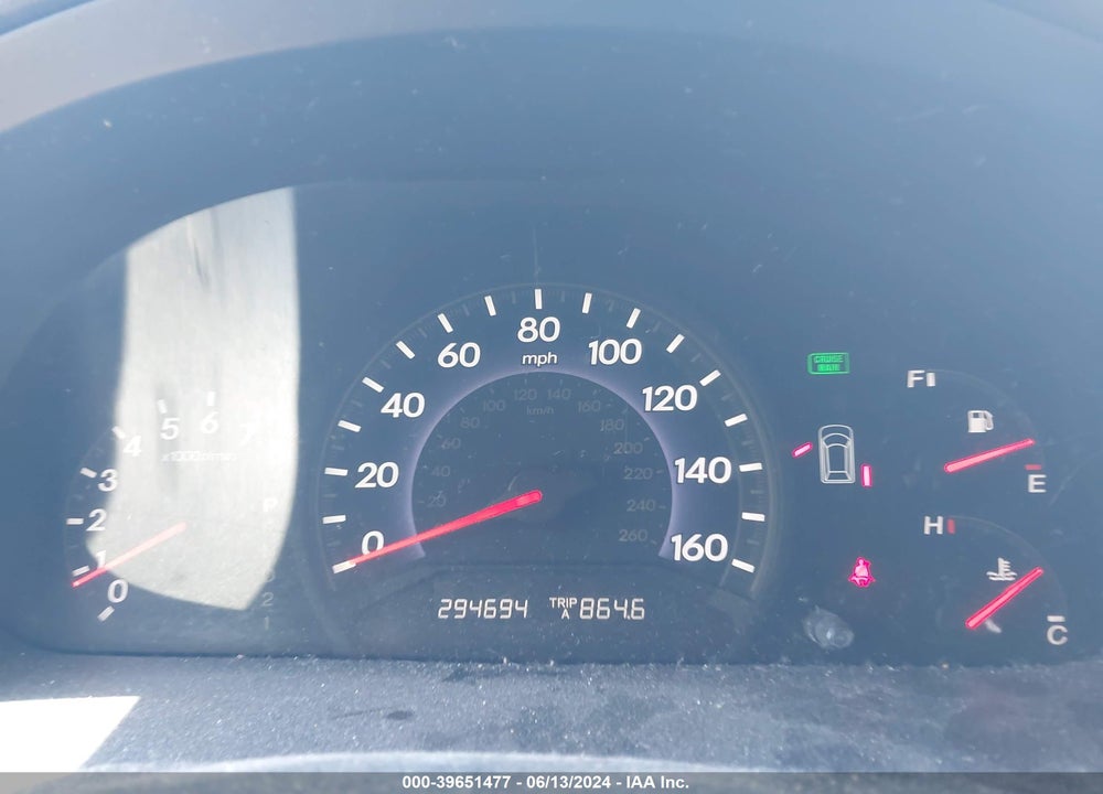 2005 HONDA ODYSSEY EX VIN: 5FNRL38425B016829