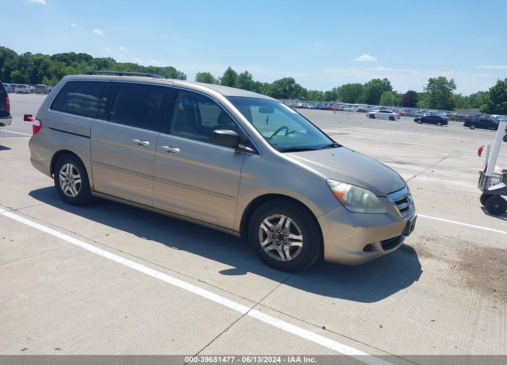 2005 HONDA ODYSSEY EX VIN: 5FNRL38425B016829