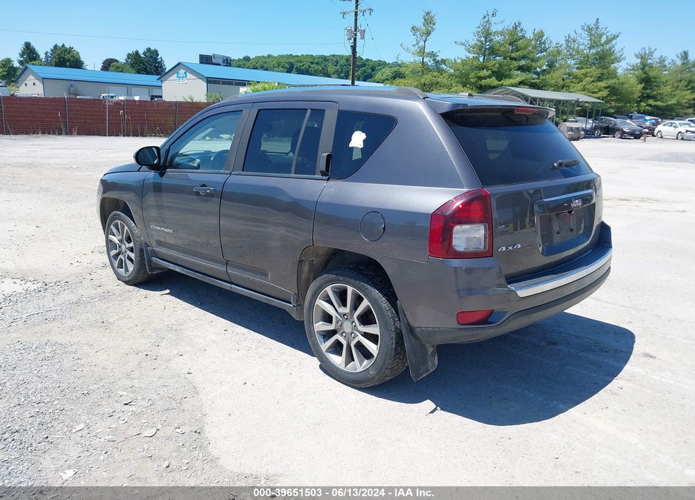 2017 JEEP COMPASS VIN: 1C4NJDEB6HD135234