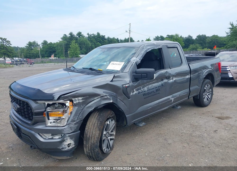2021 FORD F-150 XL VIN: 1FTEX1EP7MKE30096
