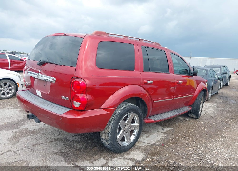 2008 DODGE DURANGO LIMITED VIN: 1D8HD58248F112174