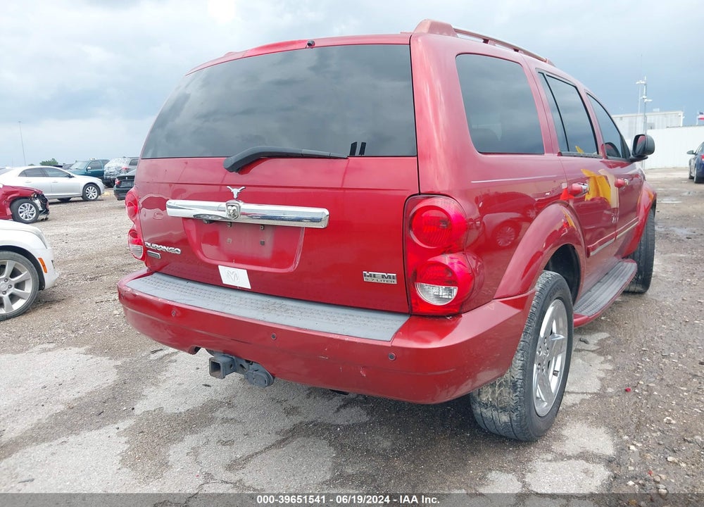 2008 DODGE DURANGO LIMITED VIN: 1D8HD58248F112174