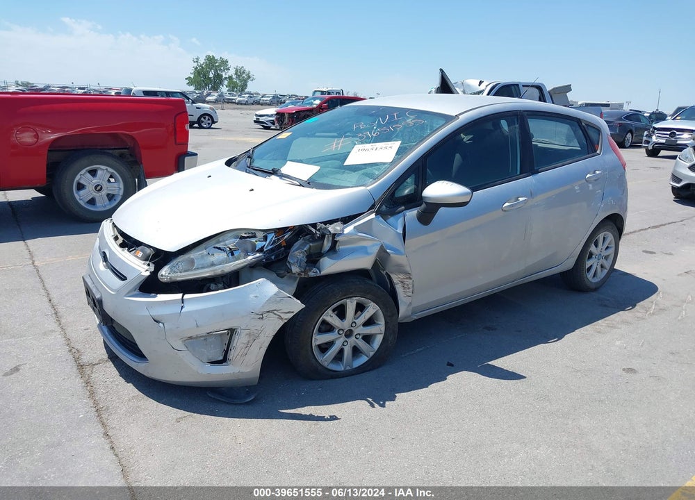 2011 FORD FIESTA SE VIN: 3FADP4EJ8BM166892