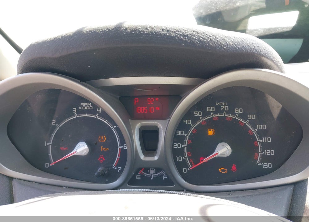 2011 FORD FIESTA SE VIN: 3FADP4EJ8BM166892