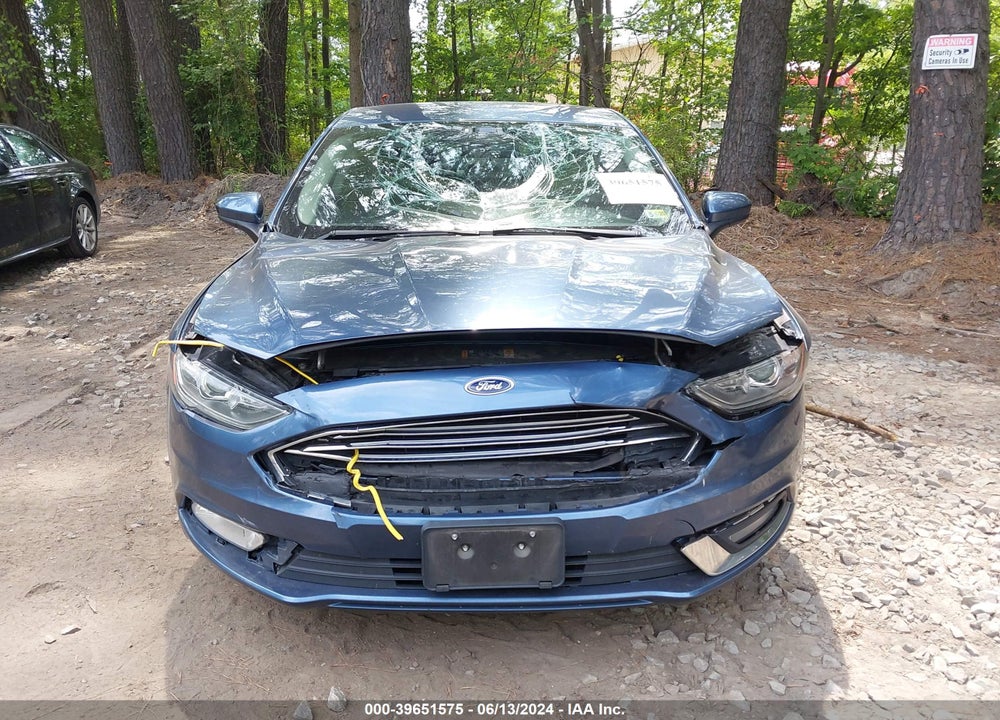 2018 FORD FUSION SE VIN: 3FA6P0HD8JR179411