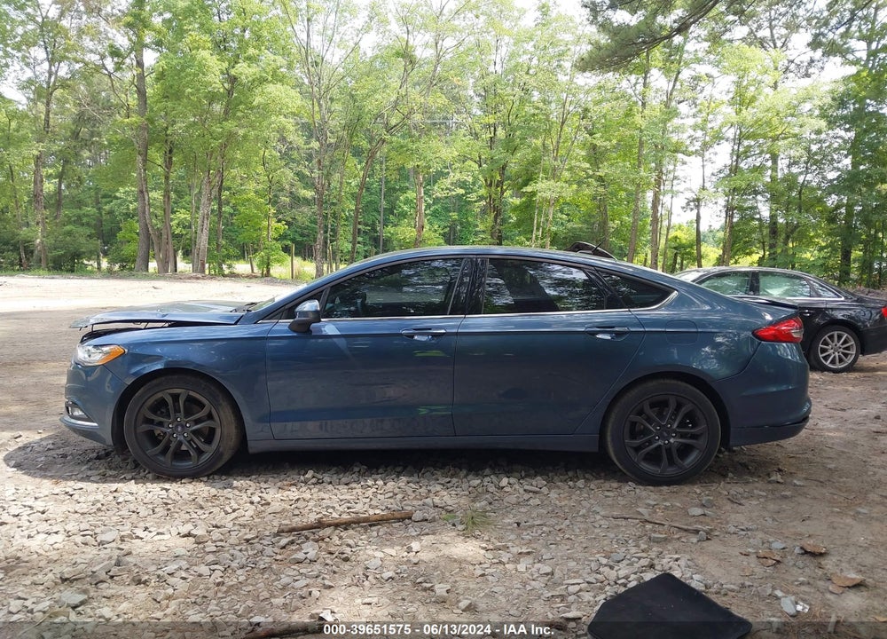 2018 FORD FUSION SE VIN: 3FA6P0HD8JR179411