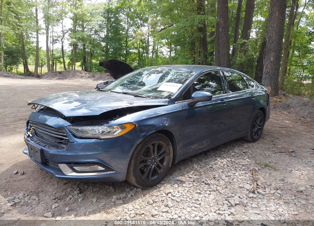 2018 FORD FUSION SE VIN: 3FA6P0HD8JR179411