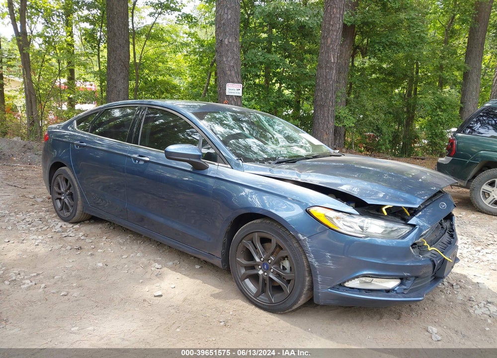 2018 FORD FUSION SE VIN: 3FA6P0HD8JR179411
