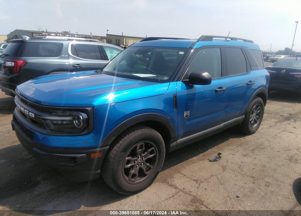 2022 FORD BRONCO SPORT BIG BEND VIN: 3FMCR9B60NRD03081