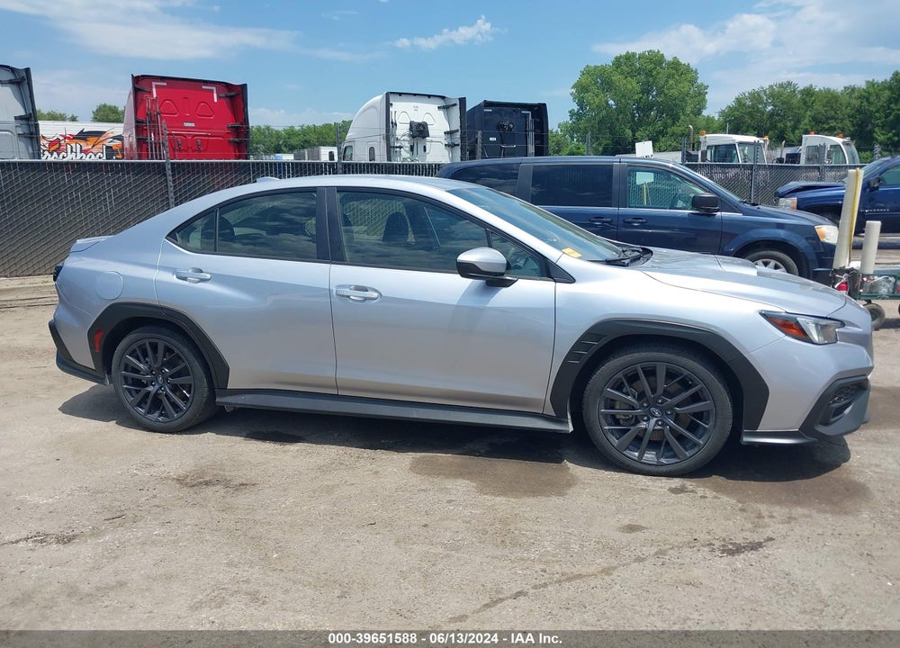 2022 SUBARU WRX PREMIUM VIN: JF1VBAH63N8015573